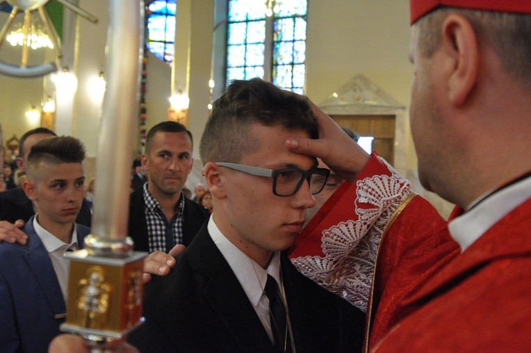 Bierzmowanie u św. Heleny