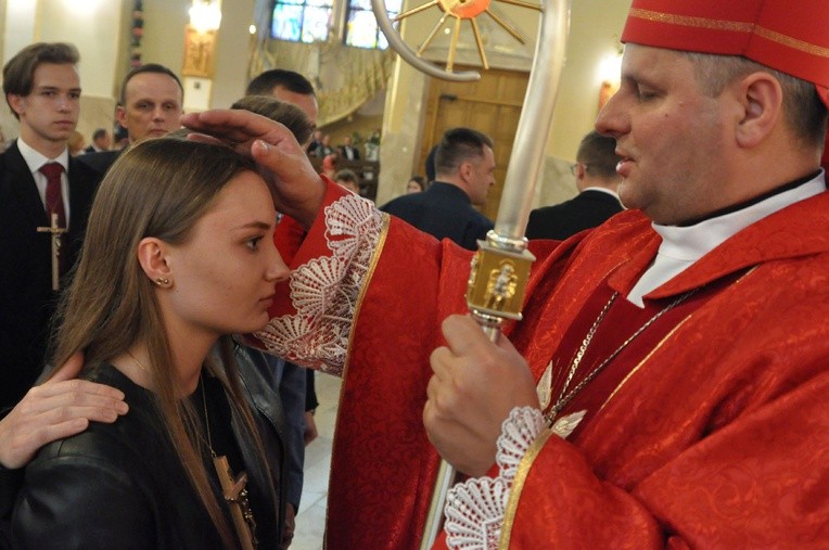 Bierzmowanie u św. Heleny