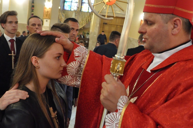 Bierzmowanie u św. Heleny