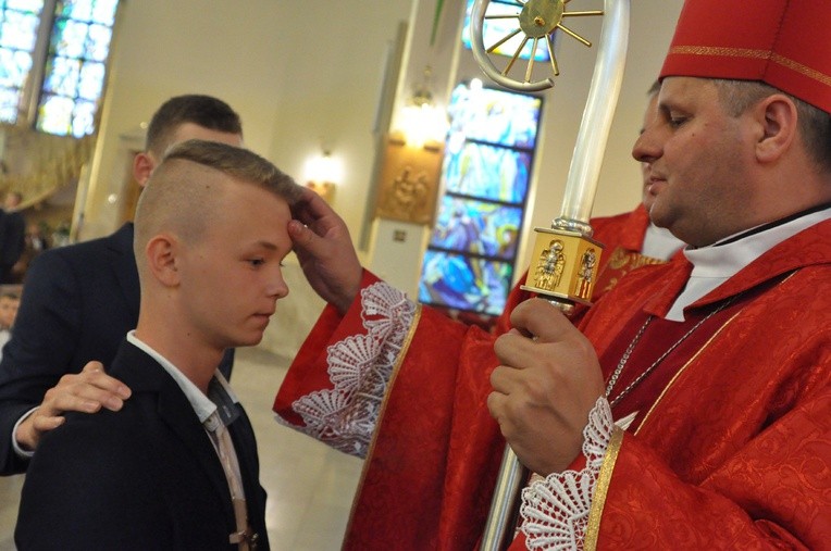Bierzmowanie u św. Heleny