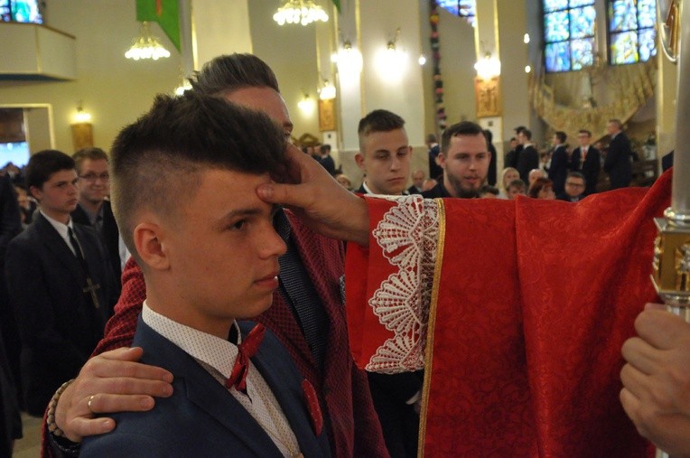 Bierzmowanie u św. Heleny