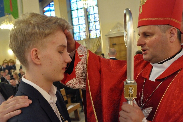 Bierzmowanie u św. Heleny