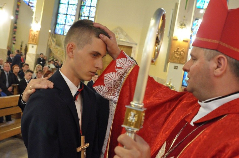 Bierzmowanie u św. Heleny