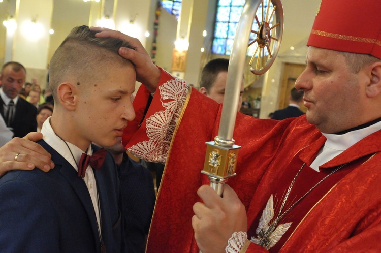 Bierzmowanie u św. Heleny