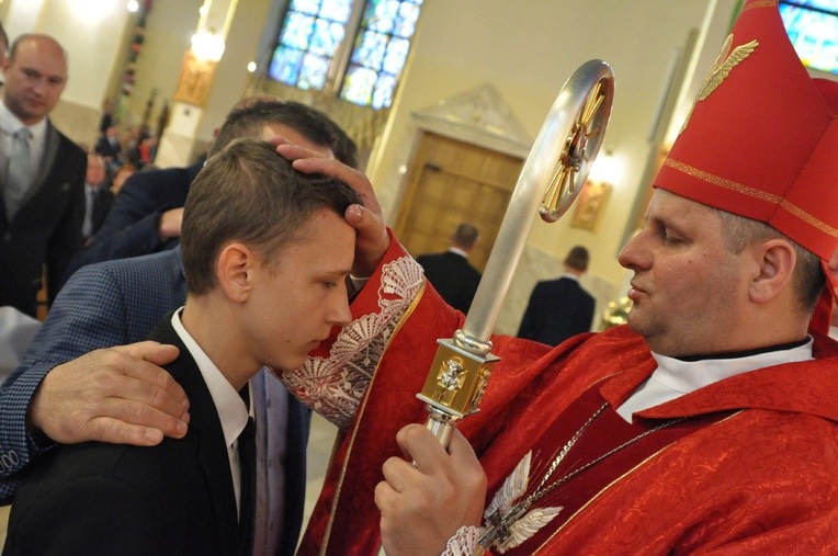 Bierzmowanie u św. Heleny