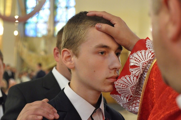 Bierzmowanie u św. Heleny