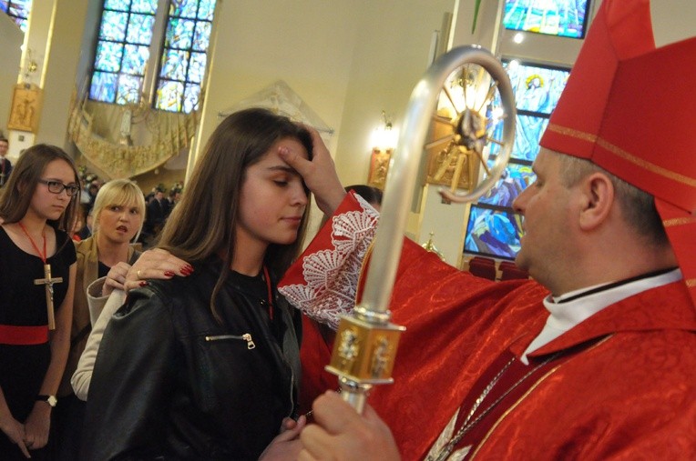 Bierzmowanie u św. Heleny