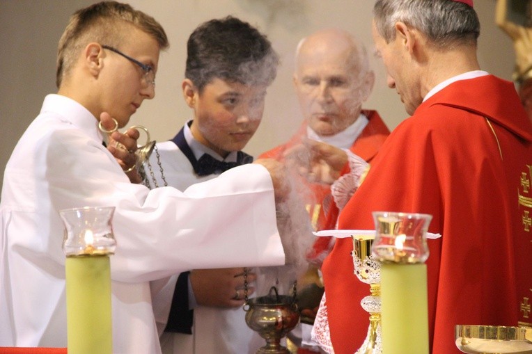 Bierzmowanie w Łużnej