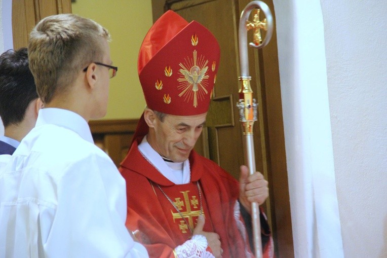 Bierzmowanie w Łużnej