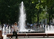 Fontanna na placu Litewskim 