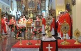 Relikwie w sanktuarium św. Stanisława BM w Szczepanowie