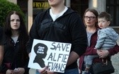 Alfie Evans i modlitwa w Katowicach