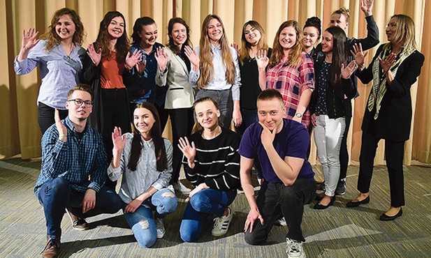 Studenci spotykają się w środy w Sali Teatralnej wydziału humanistycznego UWM w Olsztynie.