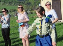 Spotkaniu towarzyszyły zabawy na świeżym powietrzu.