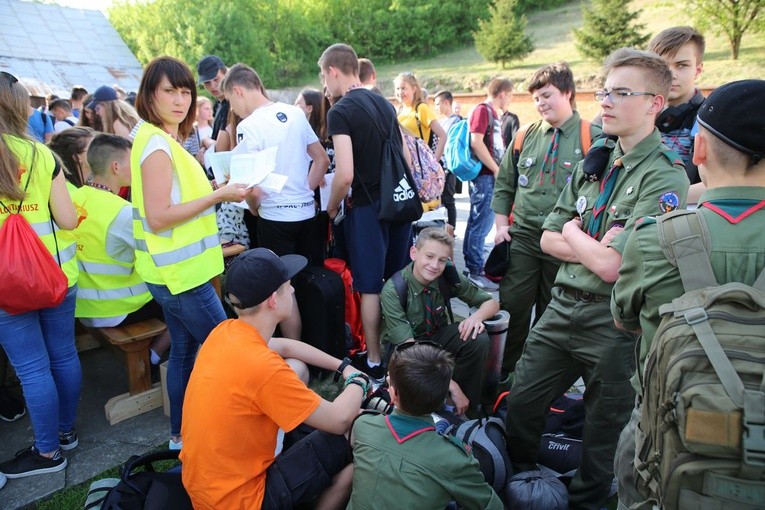 Spotkanie młodych - start 