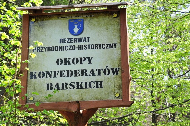 Na okopach konfederatów barskich w Muszynce