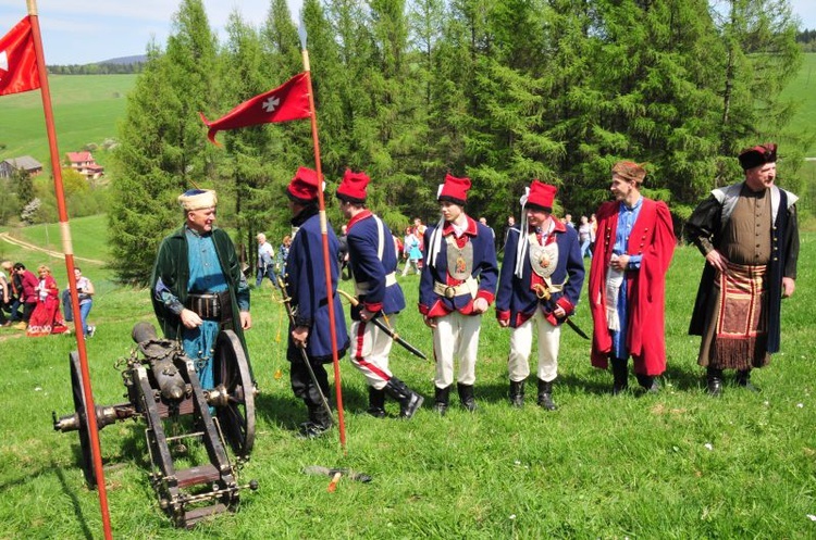 Na okopach konfederatów barskich w Muszynce