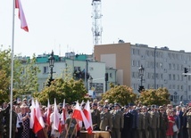 Przysięga wojskowa w Ciechanowie