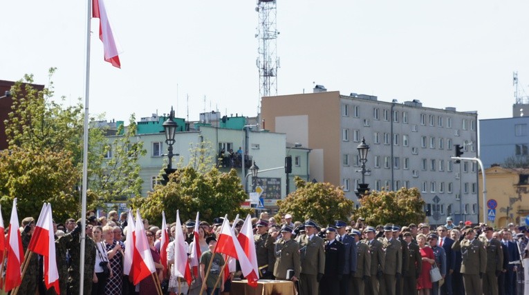 Przysięga wojskowa w Ciechanowie