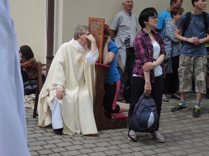 Msza św. pielgrzymów łagiewnickich w Hałcnowie - 2018