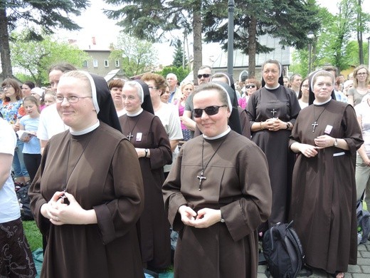 Msza św. pielgrzymów łagiewnickich w Hałcnowie - 2018