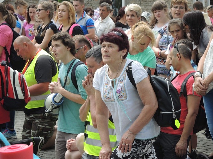 Msza św. pielgrzymów łagiewnickich w Hałcnowie - 2018