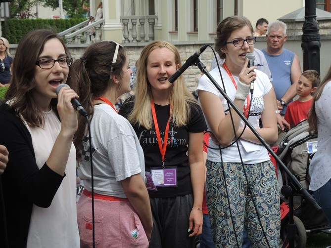 Msza św. pielgrzymów łagiewnickich w Hałcnowie - 2018