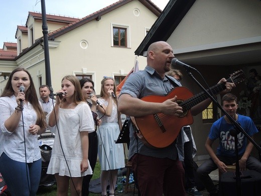 Msza św. pielgrzymów łagiewnickich w Hałcnowie - 2018