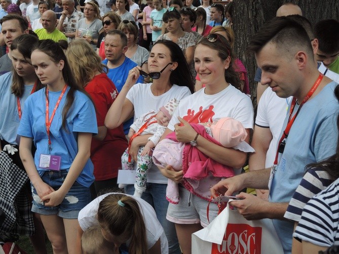 Msza św. pielgrzymów łagiewnickich w Hałcnowie - 2018