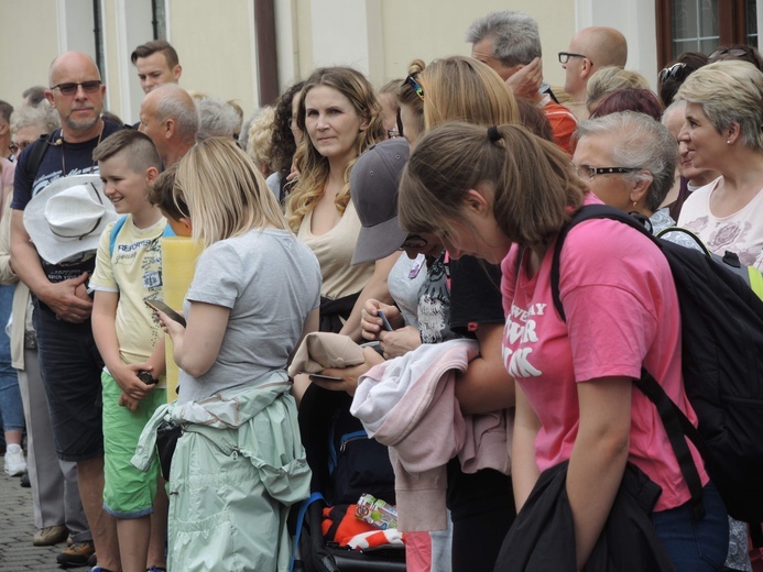 Msza św. pielgrzymów łagiewnickich w Hałcnowie - 2018