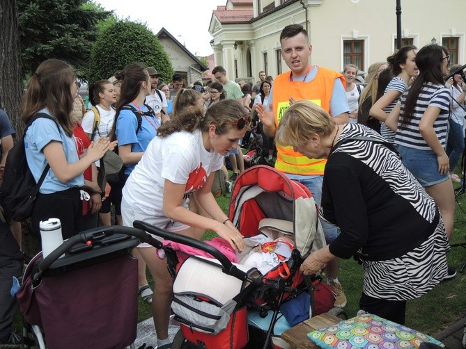 Msza św. pielgrzymów łagiewnickich w Hałcnowie - 2018