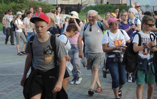 Gościna pielgrzymów w Nowej Wsi - 2018