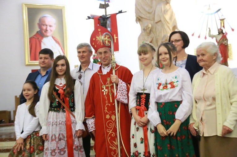 Bierzmowanie w Krościenku