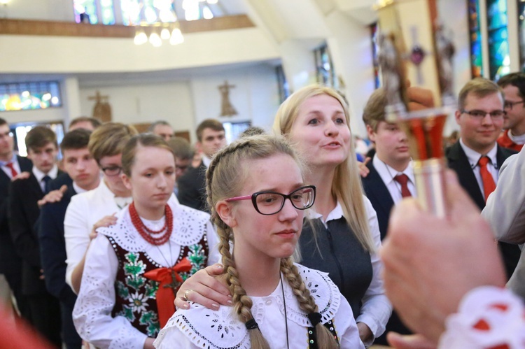 Bierzmowanie w Krościenku