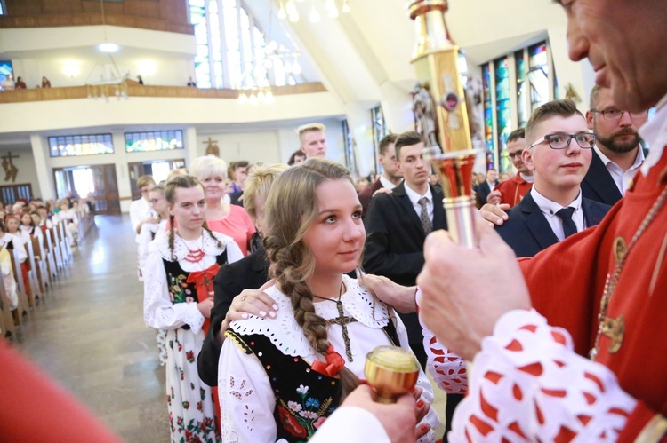 Bierzmowanie w Krościenku