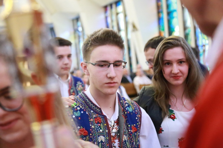Bierzmowanie w Krościenku