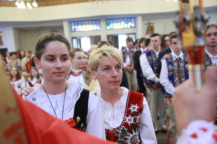 Bierzmowanie w Krościenku