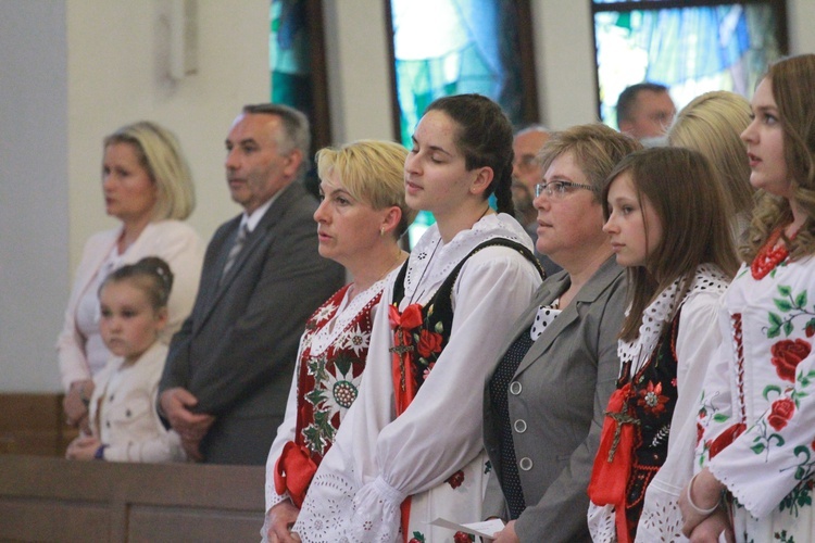 Bierzmowanie w Krościenku