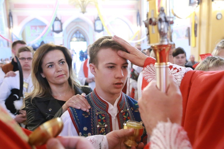 Bierzmowanie w Szczawnicy