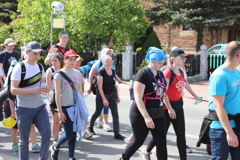 Łagiewniccy pielgrzymi na trasie - 2018 