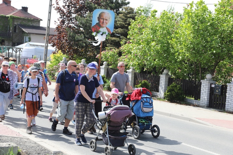 Łagiewniccy pielgrzymi na trasie - 2018 