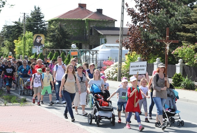 Łagiewniccy pielgrzymi na trasie - 2018 