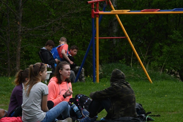 Pielgrzymka Promienista. Grupa z Barwic