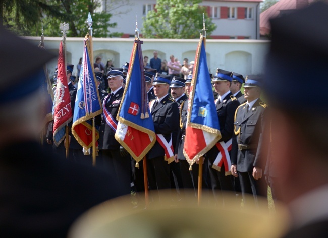 Pielgrzymka strażaków do Wysokiego Koła