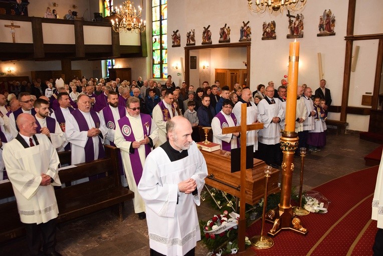 Pogrzeb kapłana