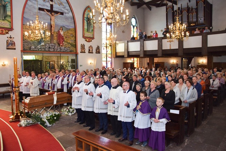 Pogrzeb kapłana