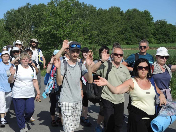 7 grup w drodze do Wieprza - 2. dzień - 2018