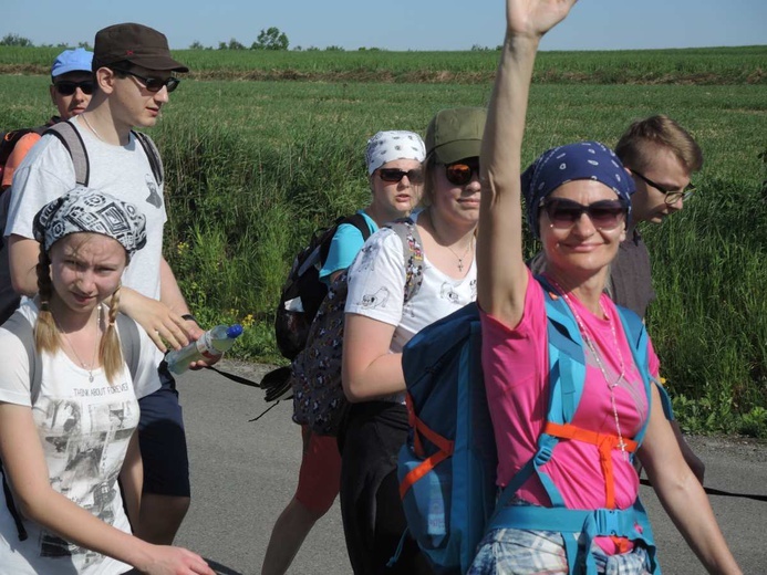 7 grup w drodze do Wieprza - 2. dzień - 2018