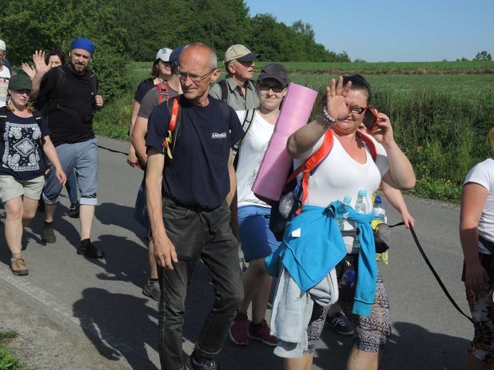 7 grup w drodze do Wieprza - 2. dzień - 2018