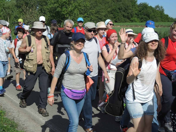 7 grup w drodze do Wieprza - 2. dzień - 2018